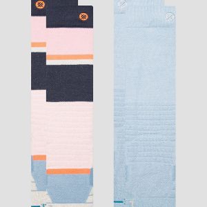 Prezzi Stance powdered mid poly snow 2 pack tech socks pinkfade