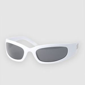 Prezzi A lost cause rave white sunglasses smoke