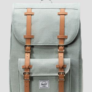 Prezzi Herschel little america mid 21l backpack iceberg green crosshatch