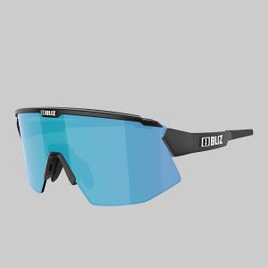 Prezzi Bliz active eyewear breeze small matt black +bonus lens sunglass brown w blue multi +clear
