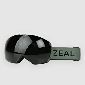 Prezzi Zeal optics cloudfall xl spruce goggle dark grey w / skyblue mirro