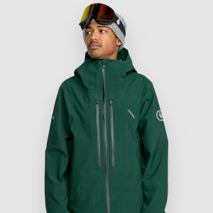 Prezzi Volcom anyox guide gore tex pro shell jacket black green