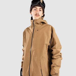 Prezzi Volcom tester 3l gore tex jacket bronze