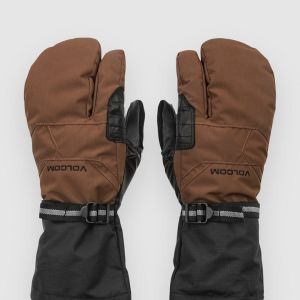 Prezzi Volcom v.snow trigger mittens brown