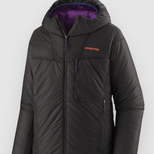 Prezzi Patagonia das parka black w / p6 blue