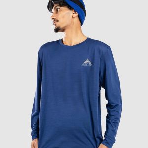 Prezzi Patagonia cap cool merino blend graphic base layer top driftways / clement blue