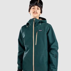 Prezzi Patagonia powder town jacket cascade green