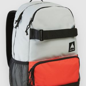 Prezzi Burton treble yell backpack graycl / fstred