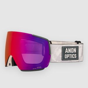 Prezzi Anon m5 sediment +bonus lens +mfi goggle prcv sun red