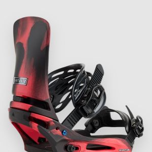 Prezzi Burton cartel x 2026 snowboard bindings black / red