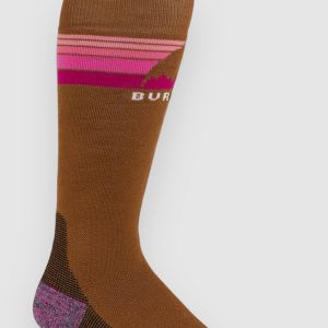 Prezzi Burton emblem midweight tech socks chestnut brown