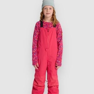 Prezzi Burton skylar kids bib pants azalea pink