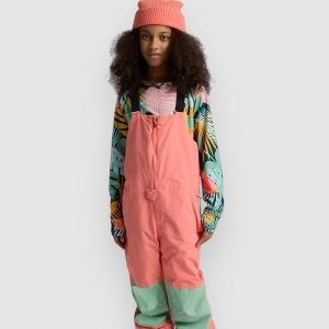 Prezzi Burton skylar kids bib pants peach echo