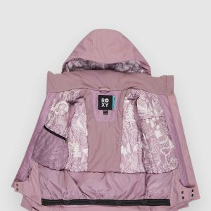 Prezzi Roxy meade kids jacket discreet mauve