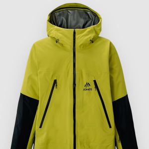 Prezzi Jones snowboards shralpinist gore-tex rec jacket lime green