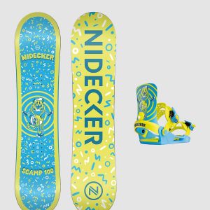 Prezzi Nidecker scamp 2026 kids snowboard set uni