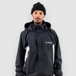 Prezzi Jones snowboards mtn surf tweaker rec jacket stealth black
