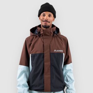 Prezzi Jones snowboards mtn surf tweaker rec jacket coffee brown