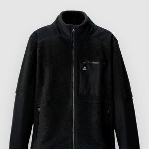 Prezzi Jones snowboards base camp rec fleece jacket stealth black