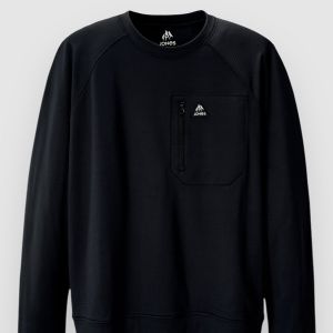 Prezzi Jones snowboards flagship rec grid fleece jacket stealth black