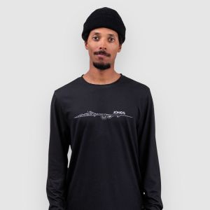 Prezzi Jones snowboards rec tech base layer top stealth black