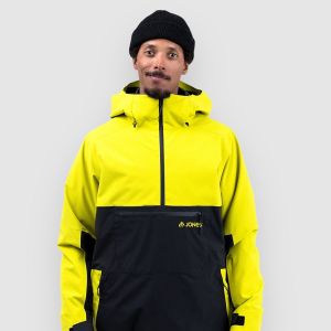 Prezzi Jones snowboards mtn surf rec jacket lime green