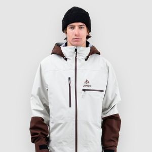 Prezzi Jones snowboards shralpinist str rec jacket smoke gray