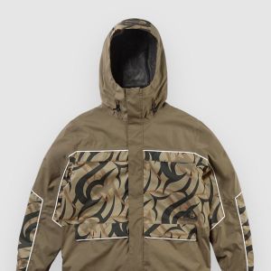 Prezzi Thirtytwo corduroy jacket brown / camo