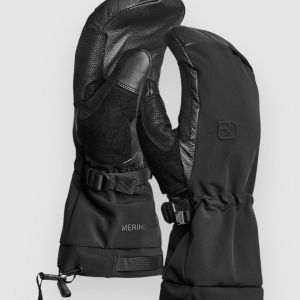 Prezzi Ortovox merino freeride mittens black raven 90203