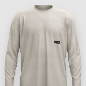 Prezzi Ortovox 185 merino patch base layer top white tea 201