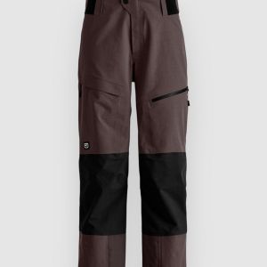 Prezzi Ortovox ravine free 3l pants dark chestnut 70301