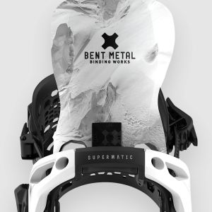 Prezzi Bent metal lightning supermatic 2026 snowboard bindings white