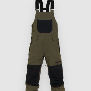 Prezzi Horsefeathers transfer bib pants olive night