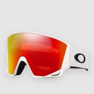Prezzi Oakley flow scape l matte white +bonus lens goggle prizm torch & prizm iced