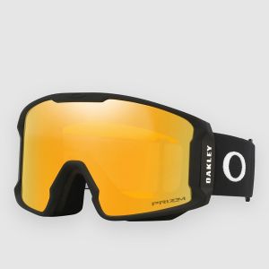 Prezzi Oakley line miner l matte black goggle prizm 24k iridium