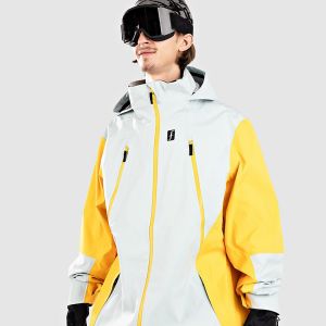 Prezzi Forum 3-layer all-mountain jacket mist /  alpine yellow