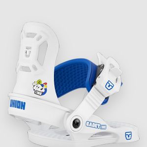 Prezzi Union cadet one 2026 kids snowboard bindings white