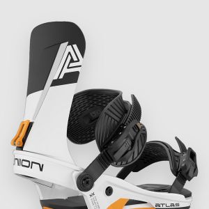 Prezzi Union atlas 2026 snowboard bindings white / orange