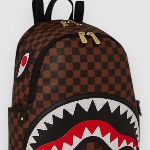 Prezzi Sprayground sawtooth sharks in paris savage backpack brown checkered