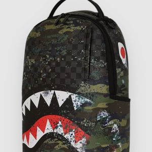 Prezzi Sprayground camo splash dlxsv backpack grey check