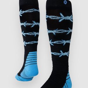 Prezzi Stance barbed wire mid poly snow tech socks blue