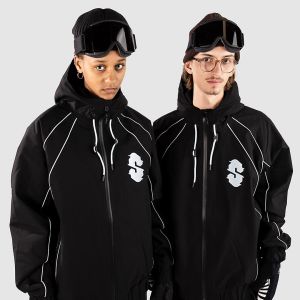 Prezzi Souvenir insulated track jacket black