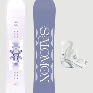 Prezzi Salomon lotus+spell white 2026 snowboard set pattern
