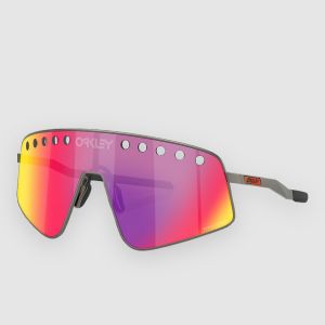 Prezzi Oakley sutro ti sweep matte gunmetal sunglasses prizm road