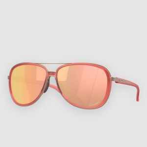Prezzi Oakley split time matte trans peach sunglasses prizm rose gold
