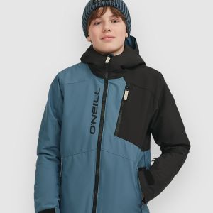 Prezzi O'neill o\'neill fwc\'cruz block kids jacket black out colour block