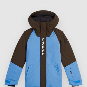 Prezzi O'neill o\'neill fwc\'play kids jacket blue poppy colour block