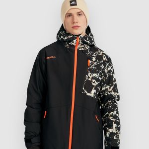 Prezzi O'neill o\'neill fwc\'cruz block jacket black / beige quarry