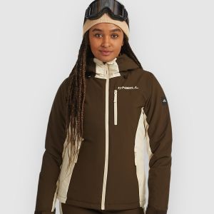 Prezzi O'neill o\'neill fwc\'cruz duo jacket coffee bean colour block