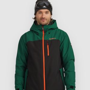 Prezzi O'neill o\'neill fwc\'cruz duo jacket emerald envy colour block